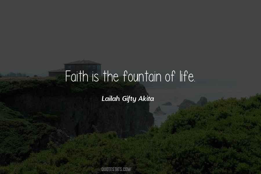 Quotes About Fountain Of Life #276080