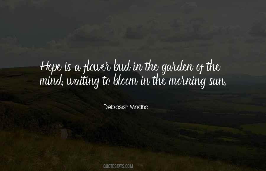 Quotes About Morning Flower #41002