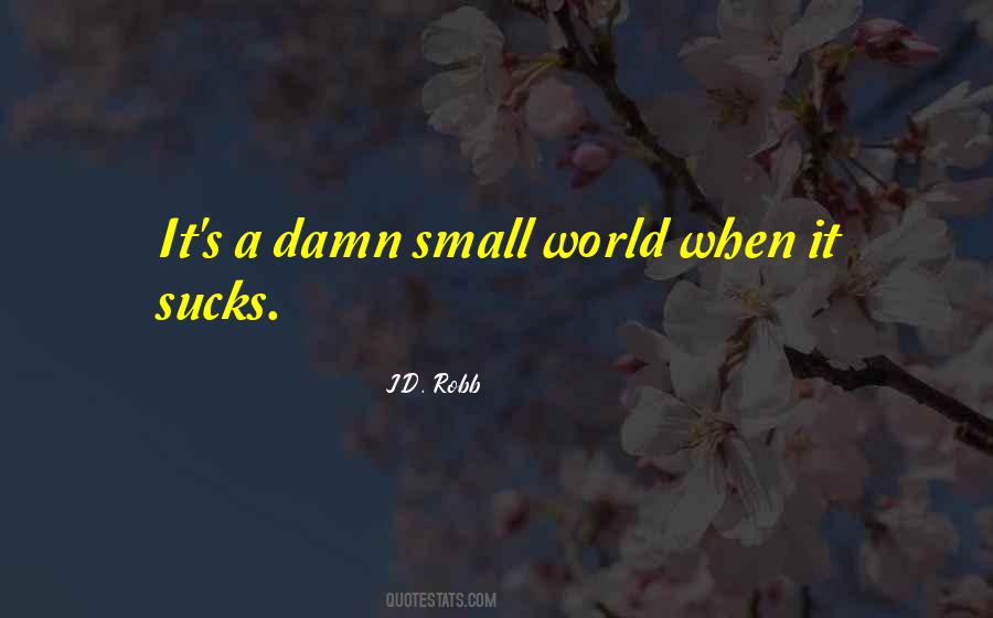 Quotes About A Small World #177807