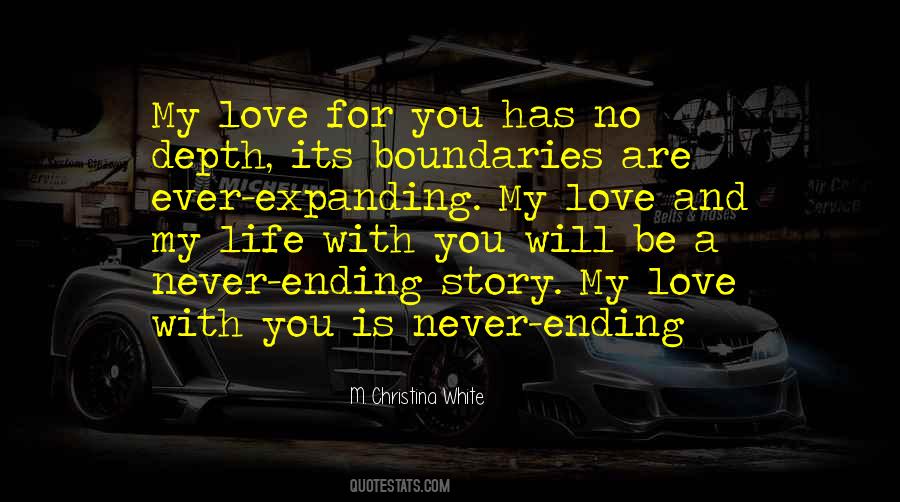 Quotes About Love Never Ending #143170