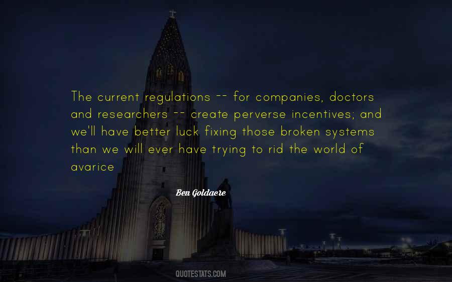 Quotes About Broken Systems #1853070