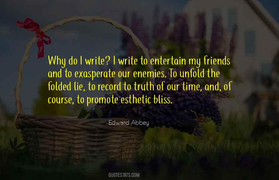 Quotes About Writing The Truth #137295