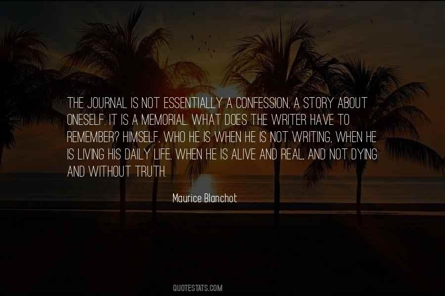 Quotes About Writing The Truth #142808