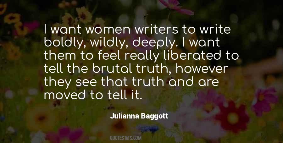 Quotes About Writing The Truth #245748