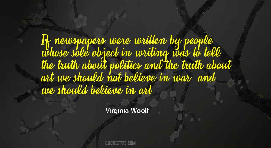 Quotes About Writing The Truth #290641