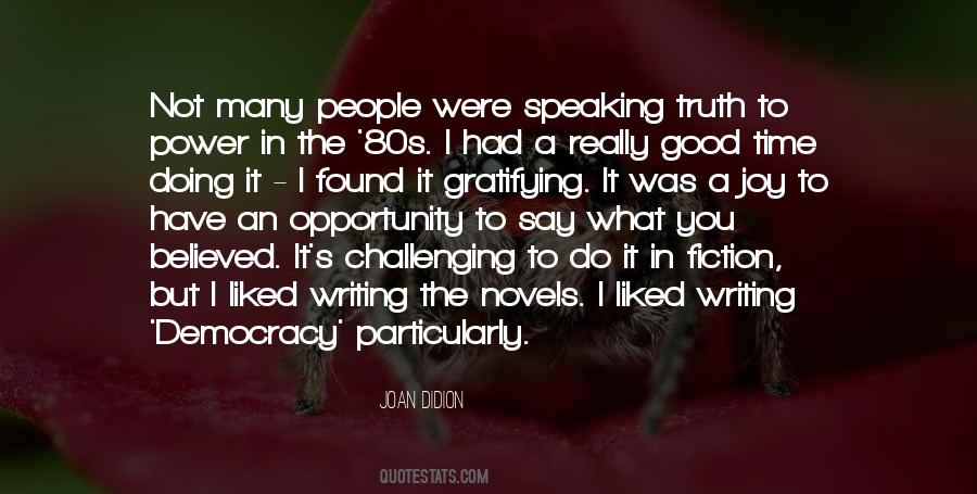 Quotes About Writing The Truth #81362