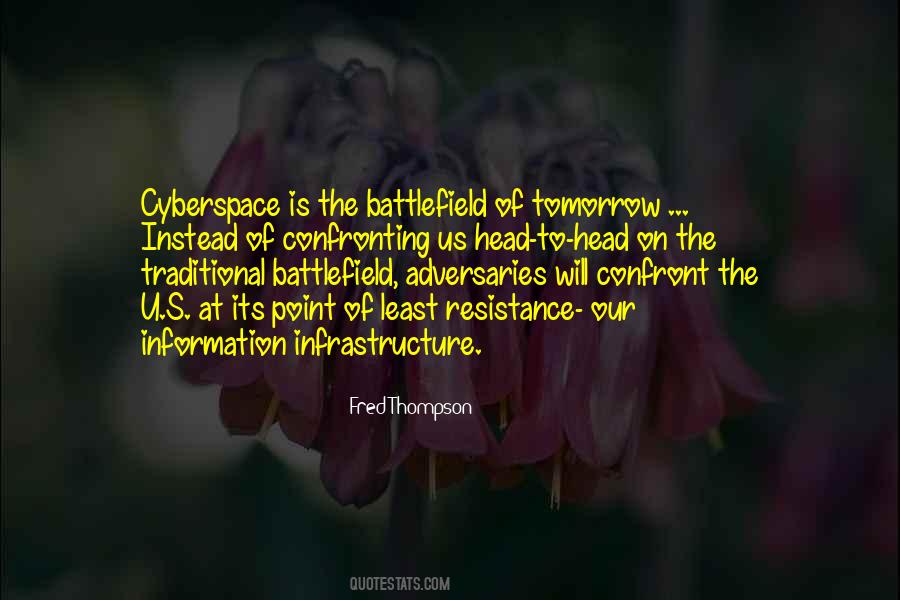 Quotes About Cyberspace #1093408