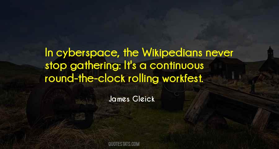 Quotes About Cyberspace #1146882