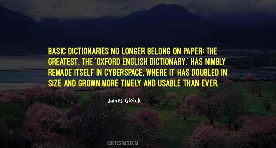 Quotes About Cyberspace #1731472