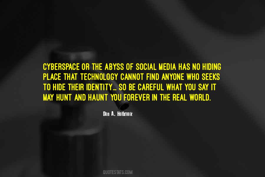 Quotes About Cyberspace #1870250