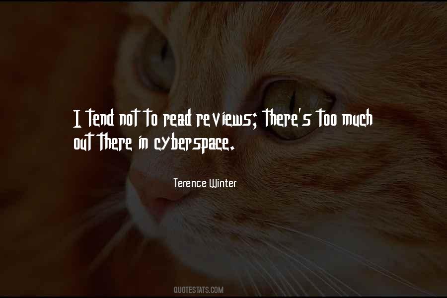 Quotes About Cyberspace #276011