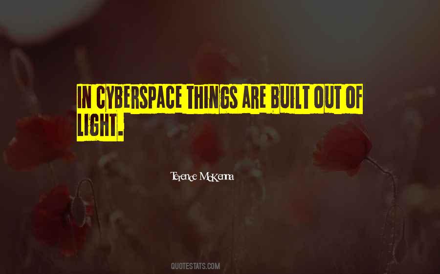 Quotes About Cyberspace #39556