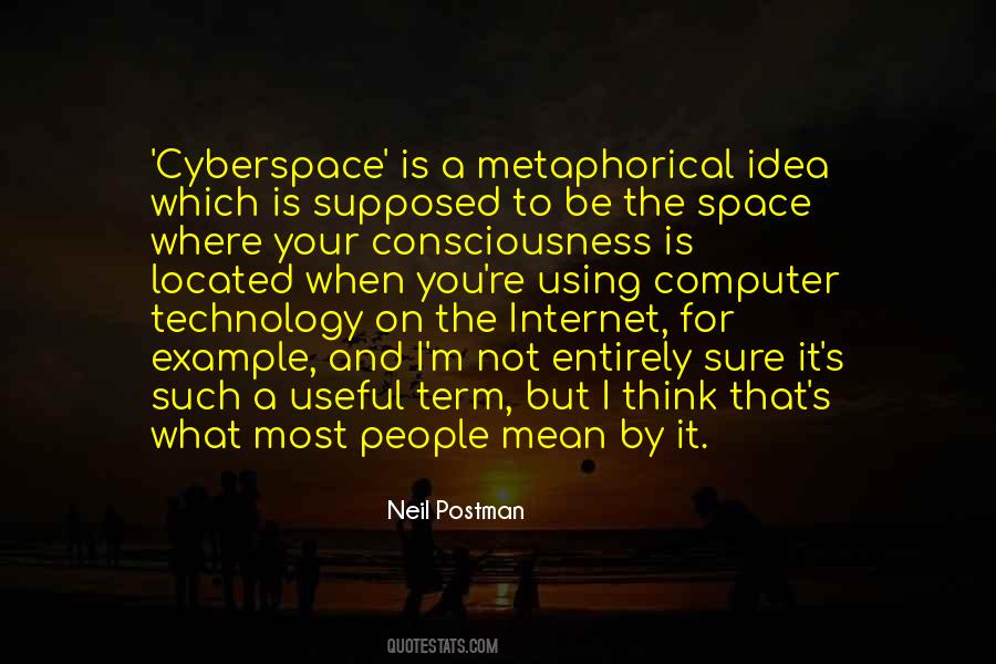 Quotes About Cyberspace #682684