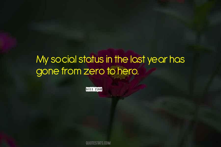 Quotes About Zero To Hero #226197