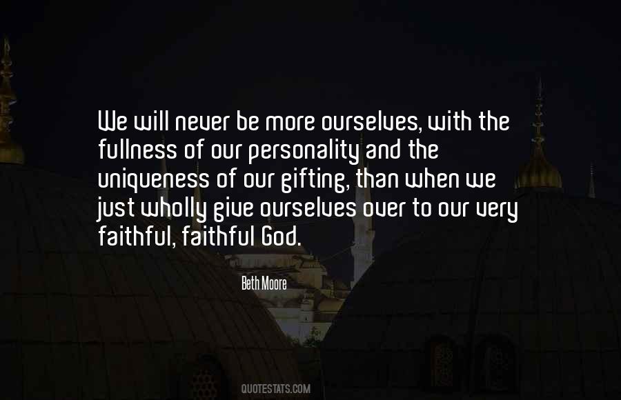 Faithful God Quotes #1496792