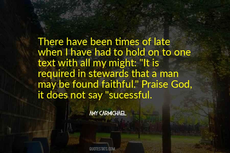 Faithful God Quotes #460067
