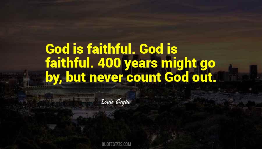 Faithful God Quotes #817507