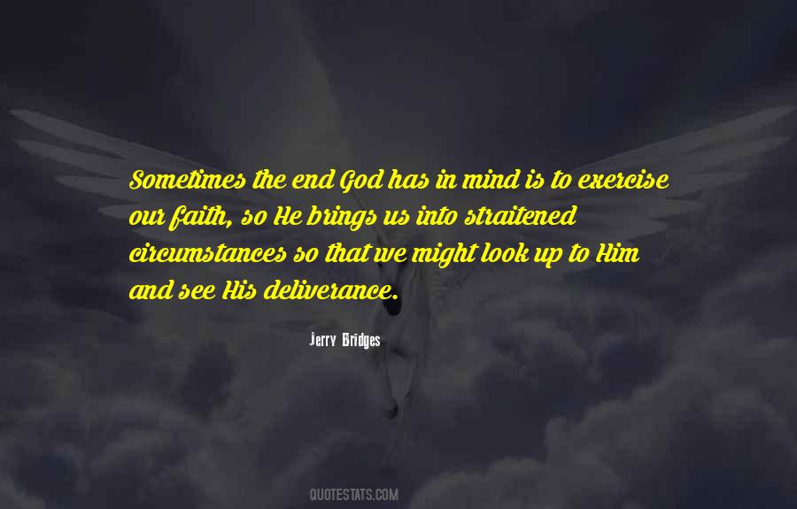 God Deliverance Quotes #1757723
