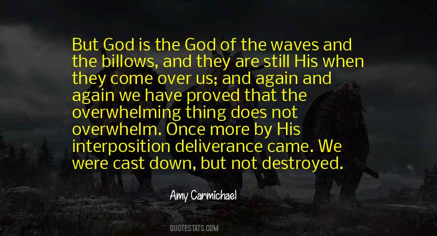 God Deliverance Quotes #610029