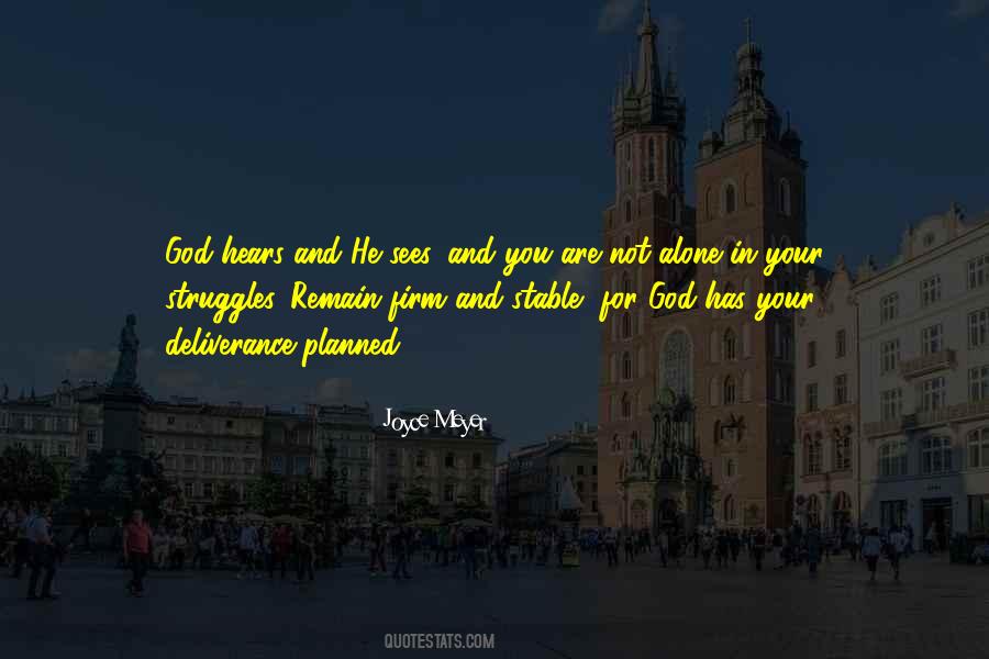 God Deliverance Quotes #848741