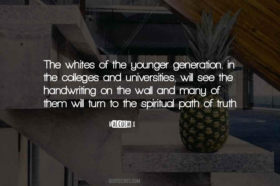 Quotes About The Younger Generation #1363859