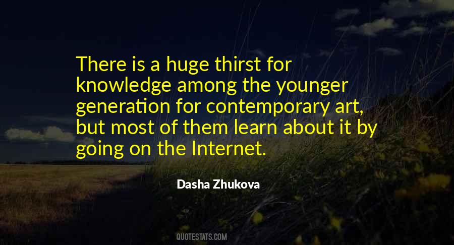 Quotes About The Younger Generation #1809300