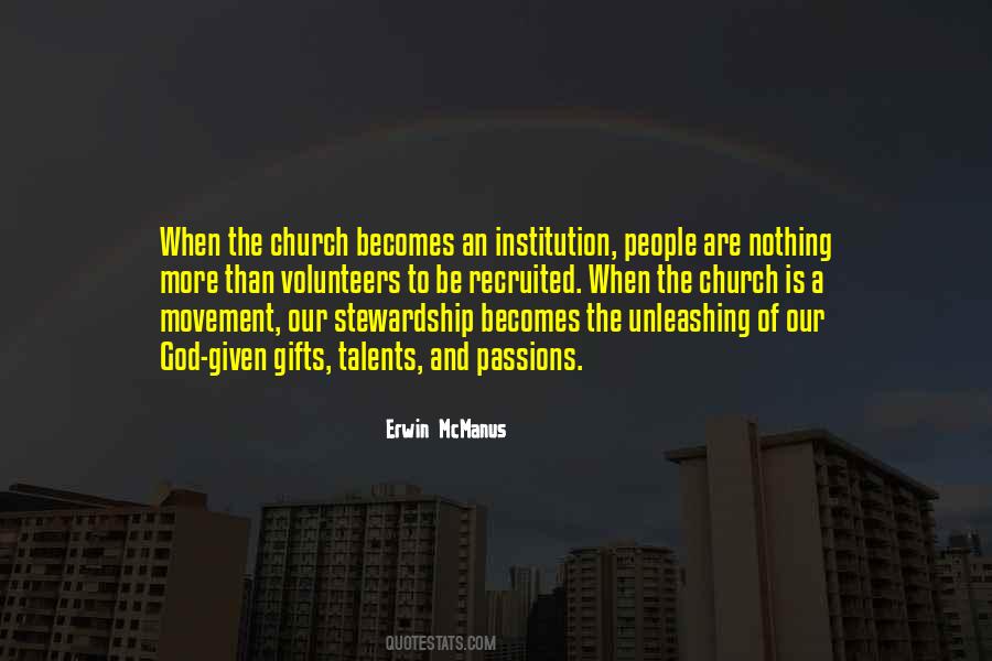 Quotes About Church Stewardship #1865435