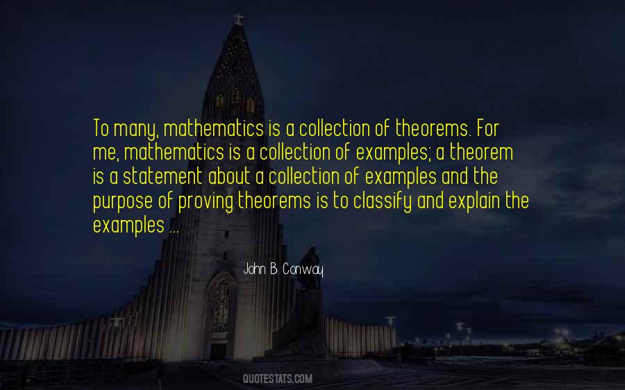 Quotes About Theorems #111019