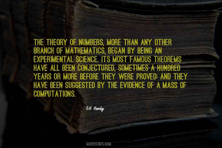 Quotes About Theorems #756337