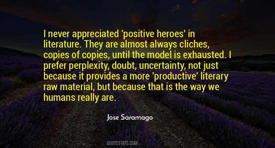 Quotes About Heroes In Literature #418474