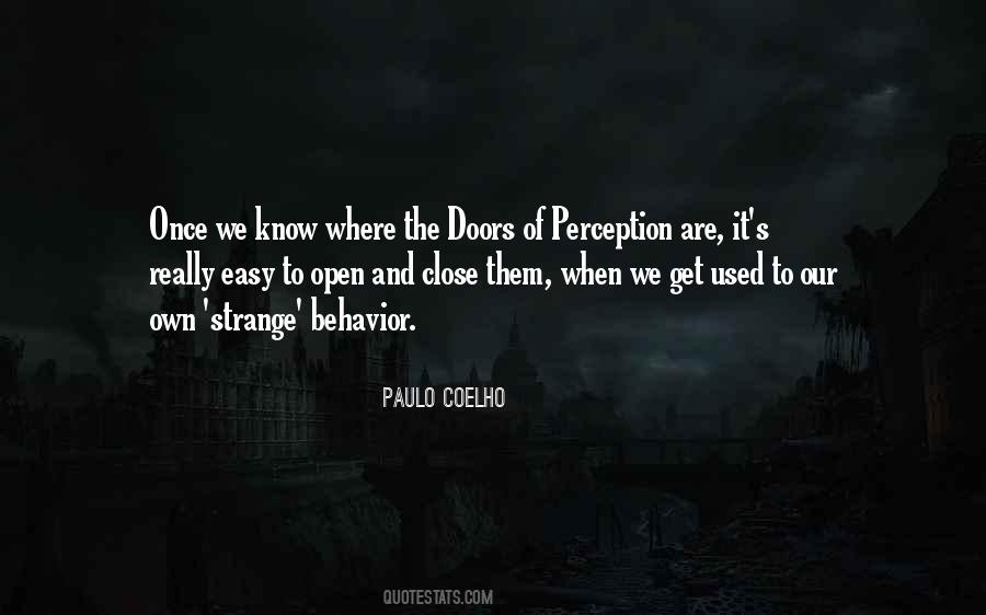 Quotes About The Doors Of Perception #796631