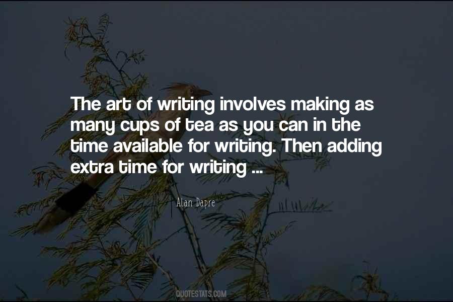 Quotes About The Art Of Writing #1331231