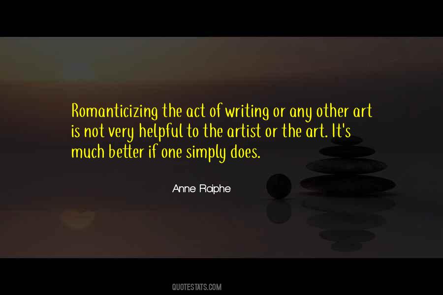 Quotes About The Art Of Writing #207172