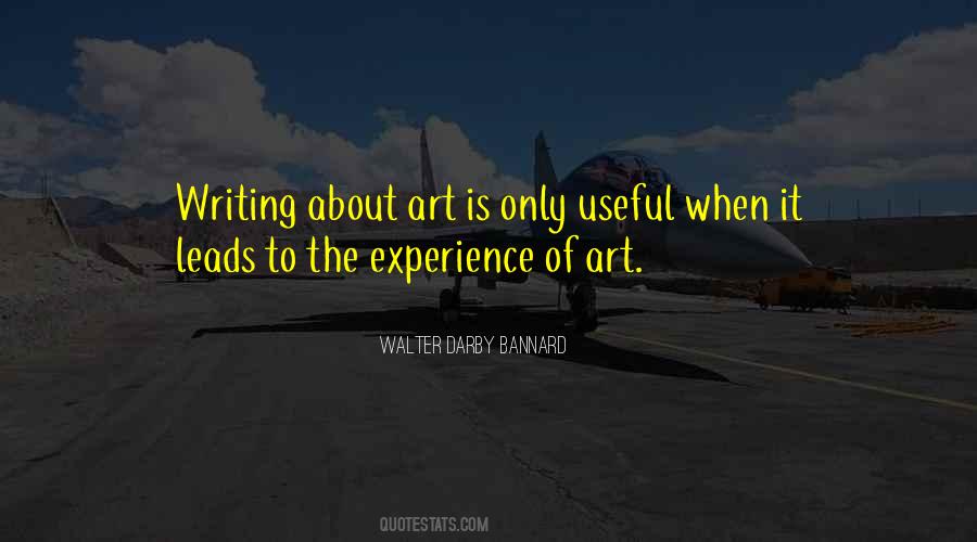 Quotes About The Art Of Writing #36374