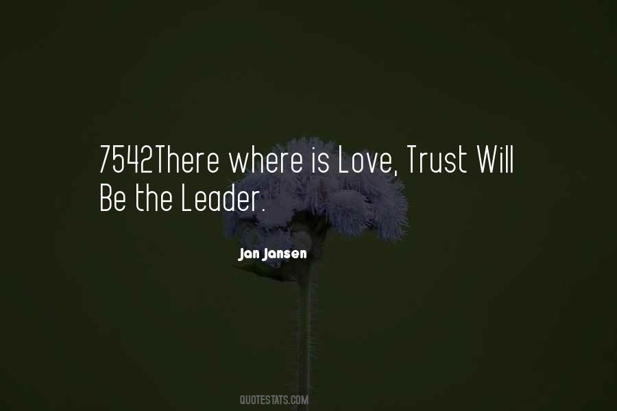 Quotes About Love Trust #236443