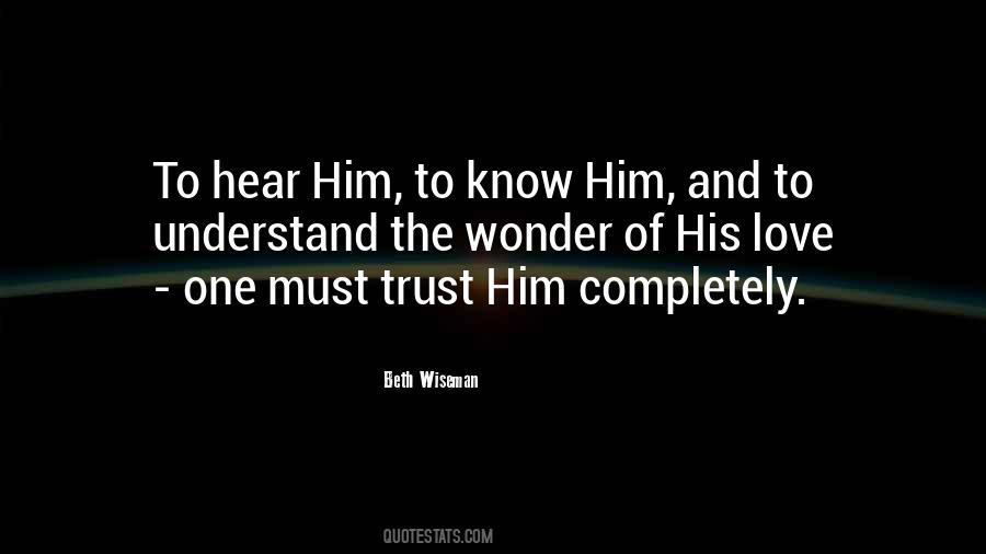 Quotes About Love Trust #44713