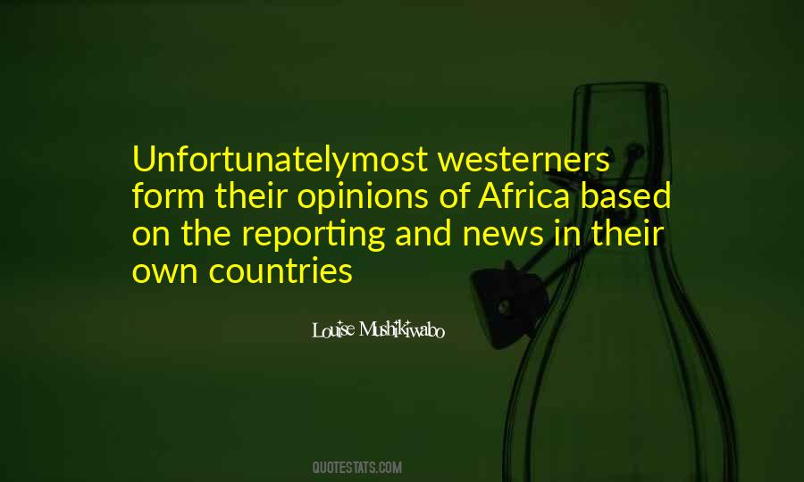 Quotes About Westerners #1192880