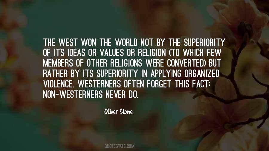 Quotes About Westerners #383183