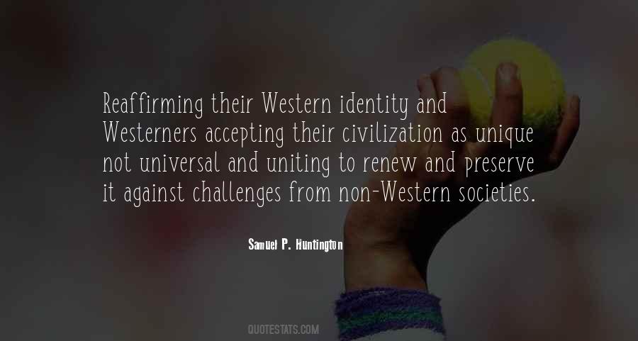 Quotes About Westerners #5293