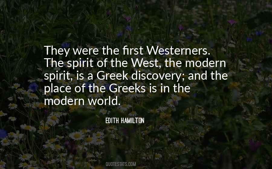 Quotes About Westerners #670357