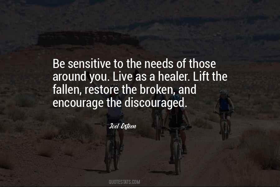 Be Sensitive Quotes #1496224