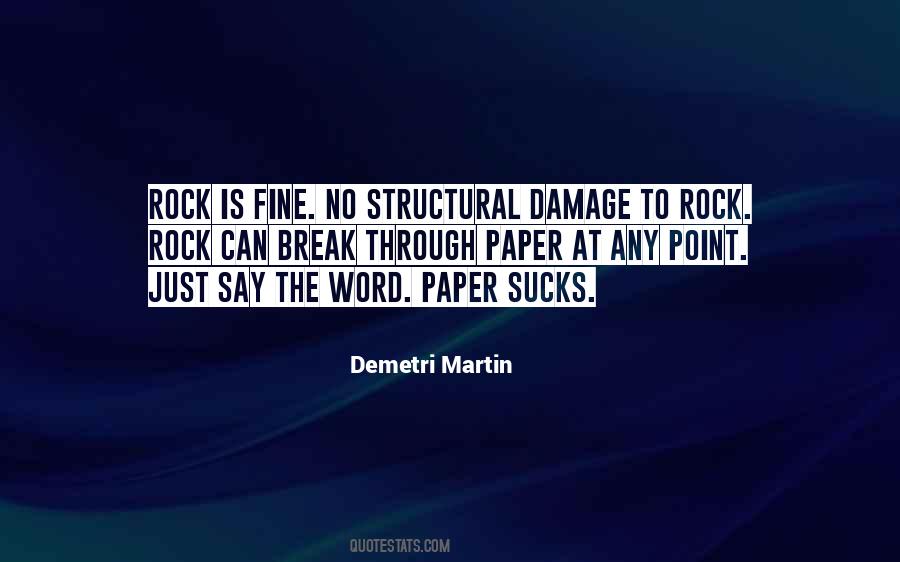 Rocks The Quotes #52335