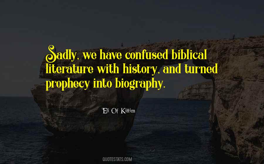 Quotes About Prophecy #1097826
