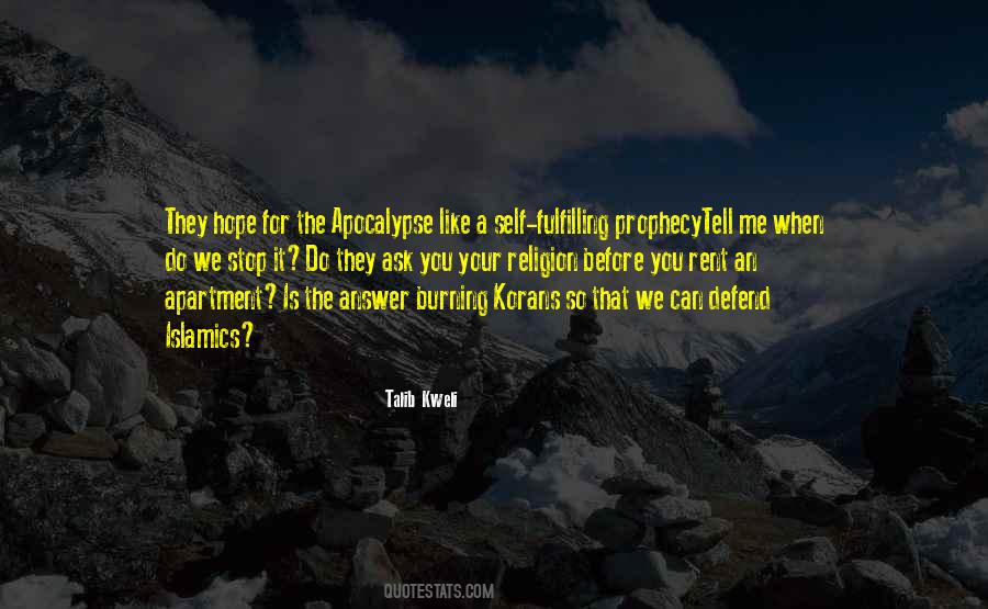 Quotes About Prophecy #1193036