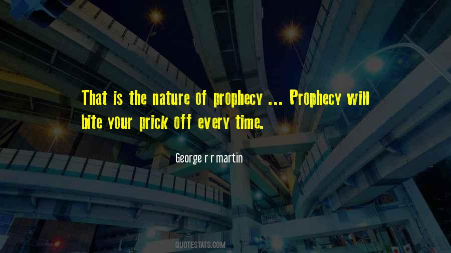 Quotes About Prophecy #1708446