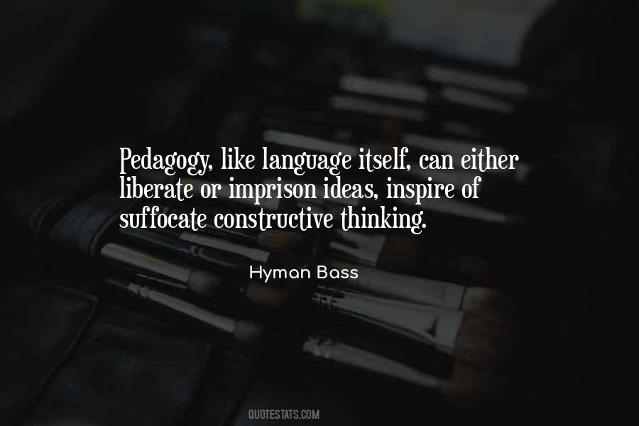 Quotes About Pedagogy #910426