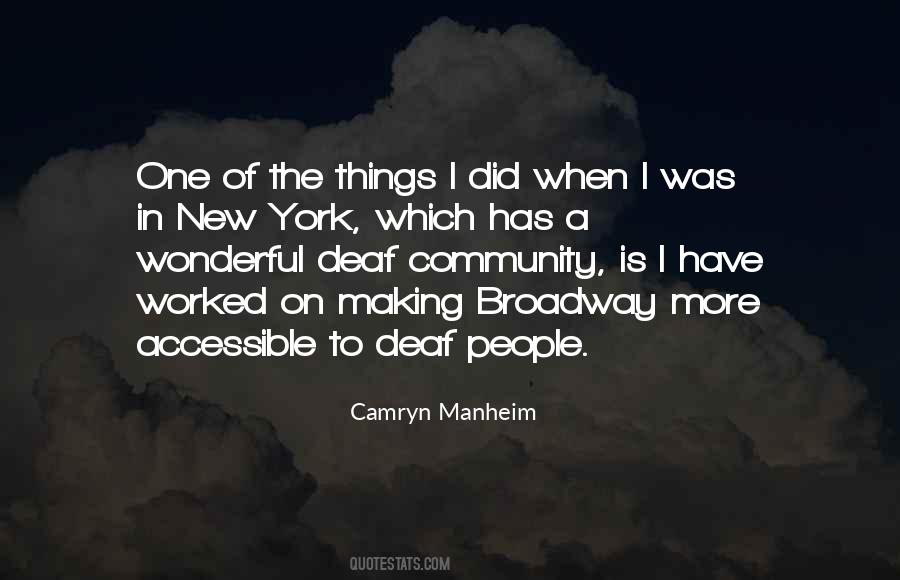 Deaf People Quotes #155789