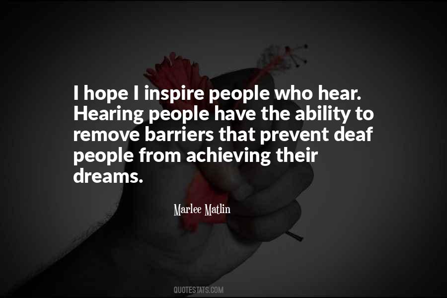 Deaf People Quotes #1583981