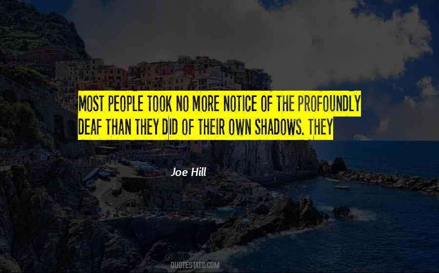 Deaf People Quotes #1779704