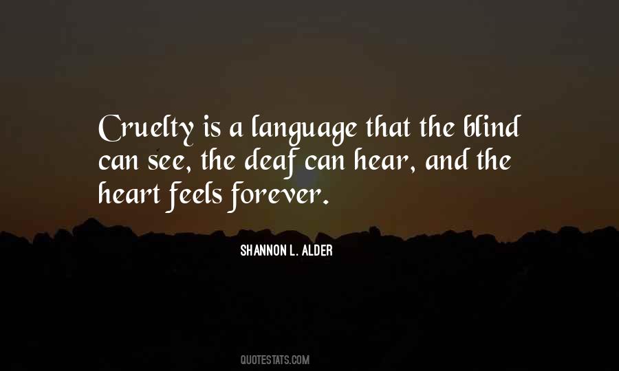 Deaf People Quotes #1805973